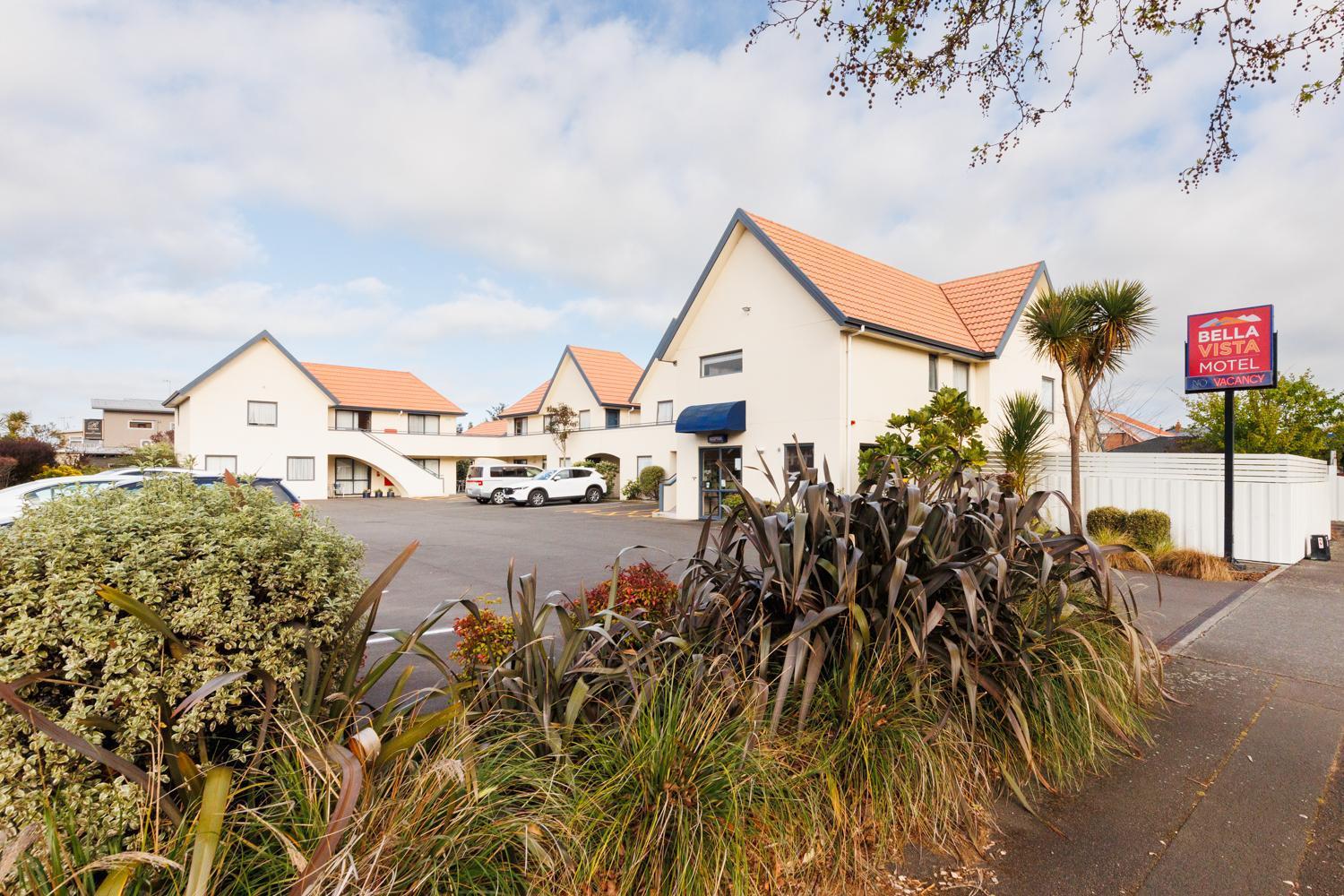 Bella Vista Motel Palmerston North Exteriör bild